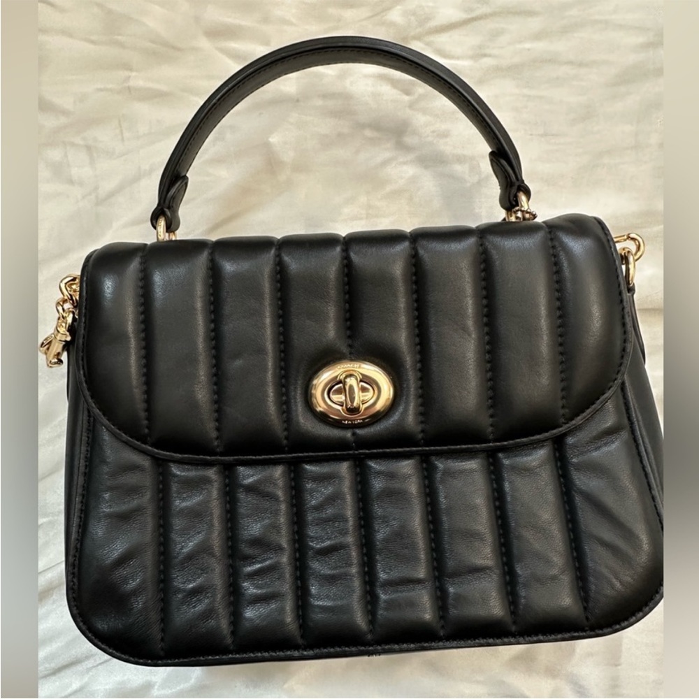 Coach Crossbody Quilted Marlie Top Handle